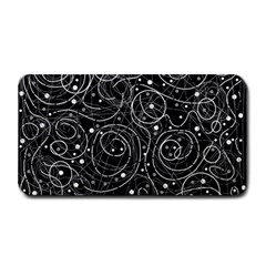 Black And White Magic Medium Bar Mats by Valentinaart