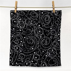 Black And White Magic Face Towel