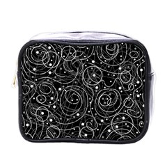 Black And White Magic Mini Toiletries Bags