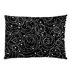 Black And White Magic Pillow Case (two Sides) by Valentinaart