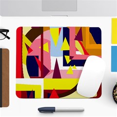 Colorful Abstraction Large Mousepads by Valentinaart