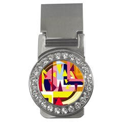 Colorful abstraction Money Clips (CZ) 