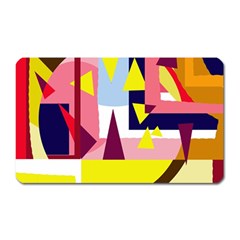 Colorful Abstraction Magnet (rectangular)