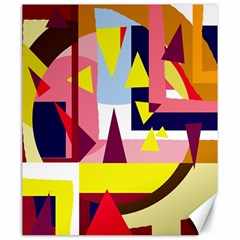 Colorful Abstraction Canvas 20  X 24  