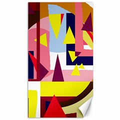 Colorful abstraction Canvas 40  x 72  