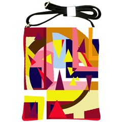 Colorful abstraction Shoulder Sling Bags