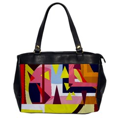 Colorful Abstraction Office Handbags