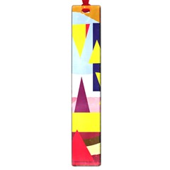 Colorful Abstraction Large Book Marks by Valentinaart