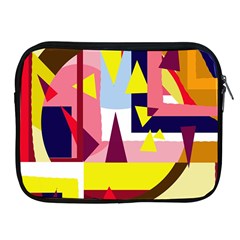 Colorful Abstraction Apple Ipad 2/3/4 Zipper Cases by Valentinaart