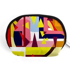 Colorful Abstraction Accessory Pouches (medium) 