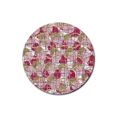 Decor Rubber Coaster (Round) 