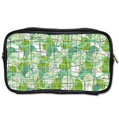 Gray Decorative Abstraction Toiletries Bags 2-side