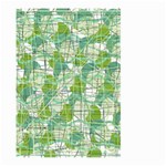 Gray decorative abstraction Large Garden Flag (Two Sides) Back