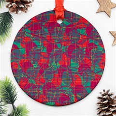 Decorative Abstract Art Ornament (round) 