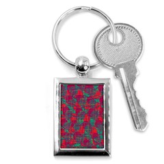 Decorative Abstract Art Key Chains (rectangle) 