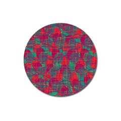 Decorative Abstract Art Magnet 3  (round)