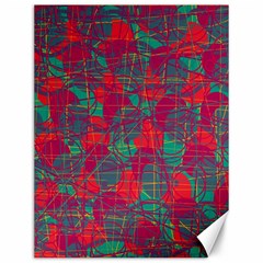 Decorative Abstract Art Canvas 12  X 16  