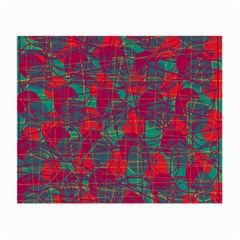 Decorative Abstract Art Small Glasses Cloth (2-side)