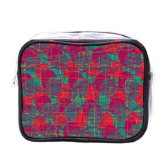 Decorative Abstract Art Mini Toiletries Bags