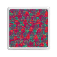 Decorative Abstract Art Memory Card Reader (square) 