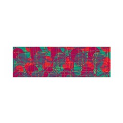 Decorative Abstract Art Satin Scarf (oblong)