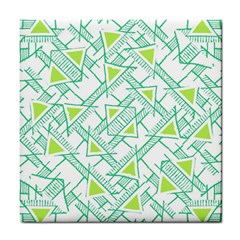 Ethnic Geo Pattern Tile Coasters by dflcprints