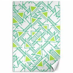 Ethnic Geo Pattern Canvas 24  X 36 