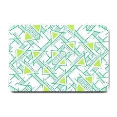 Ethnic Geo Pattern Small Doormat  by dflcprints