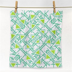 Ethnic Geo Pattern Face Towel by dflcprints