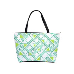 Ethnic Geo Pattern Shoulder Handbags by dflcprints