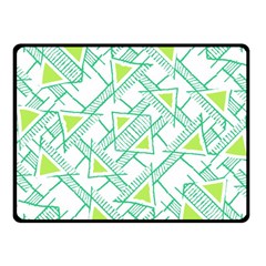 Ethnic Geo Pattern Fleece Blanket (small)