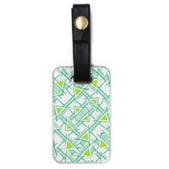 Ethnic Geo Pattern Luggage Tags (one Side)  by dflcprints