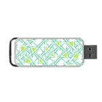 Ethnic Geo Pattern Portable USB Flash (One Side) Front