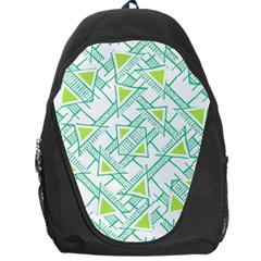 Ethnic Geo Pattern Backpack Bag by dflcprints