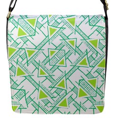 Ethnic Geo Pattern Flap Messenger Bag (s) by dflcprints