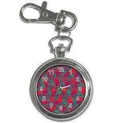 Decorative Abstract Art Key Chain Watches