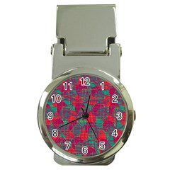 Decorative Abstract Art Money Clip Watches