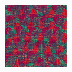 Decorative Abstract Art Medium Glasses Cloth