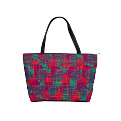 Decorative Abstract Art Shoulder Handbags