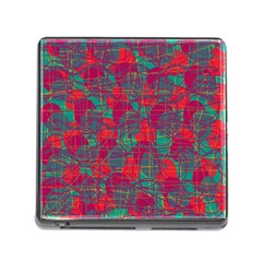 Decorative Abstract Art Memory Card Reader (square)