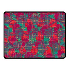 Decorative Abstract Art Fleece Blanket (small) by Valentinaart