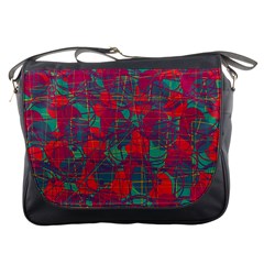 Decorative Abstract Art Messenger Bags