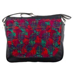 Decorative abstract art Messenger Bags Front