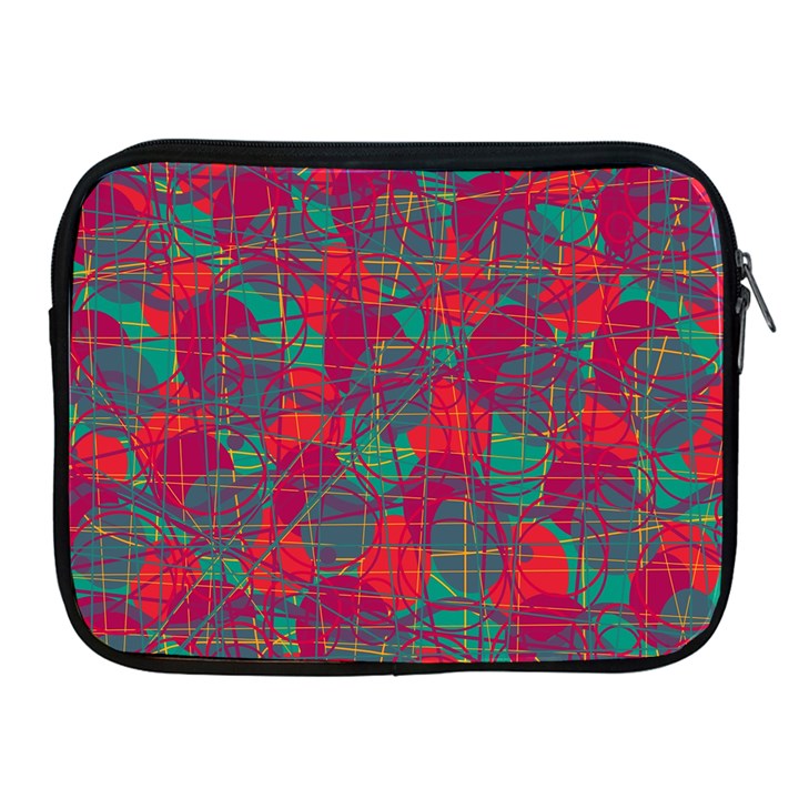 Decorative abstract art Apple iPad 2/3/4 Zipper Cases