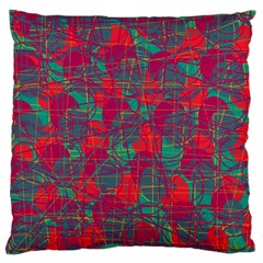 Decorative Abstract Art Standard Flano Cushion Case (one Side)