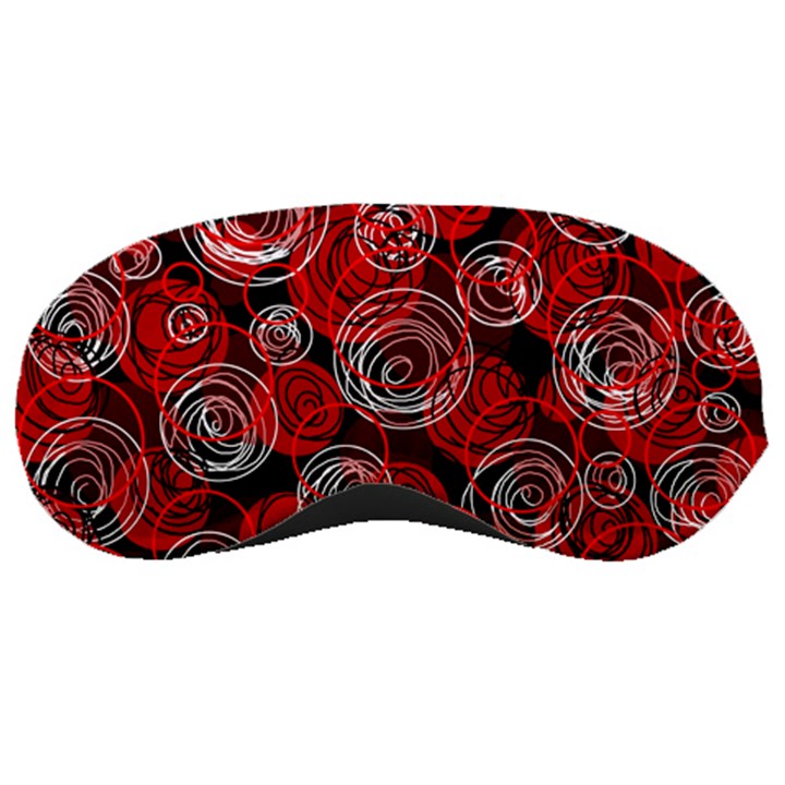 Red abstract decor Sleeping Masks