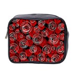 Red abstract decor Mini Toiletries Bag 2-Side Front