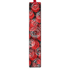 Red Abstract Decor Large Book Marks