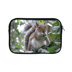 Gray Squirrel Eating Sycamore Seed Apple Ipad Mini Zipper Cases by GiftsbyNature