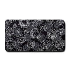 Gray abstract art Medium Bar Mats